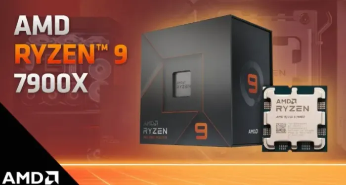 Processador Amd Ryzen 9 7900x Am5 12 Núcleos 5,7 Ghz (Usado)