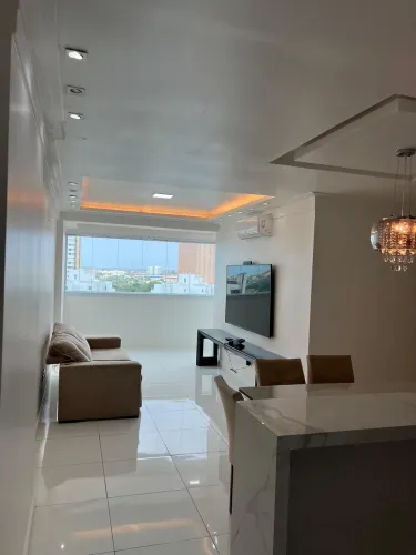 Alugo apartamento mobiliado fino acabamento no condomínio sports Garden olho d?Água