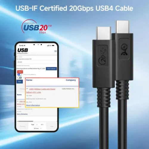 USB-C+USB-C Celular Tablet PC Videogame-Velocidade 20GB Por Segundo Comprovada-Super Turbo