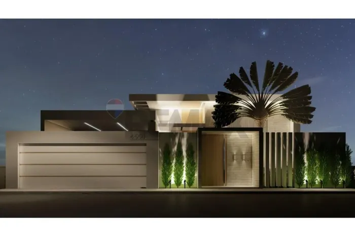 Casa Horizonte | Residência Contemporânea com 3 Suítes e Piscina | Cidade Verde
