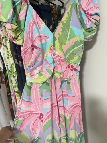 Vestido longo Farm