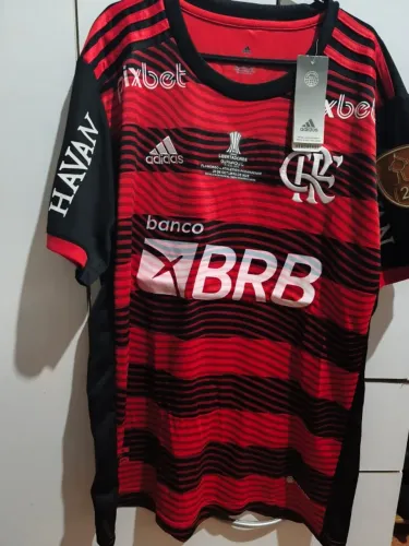Camisa Flamengo Final Libertadores 2022 #7 Everton Ribeiro (Leia a Descrição!)
