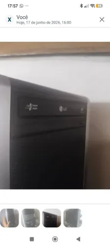 CPU e tela para CPU