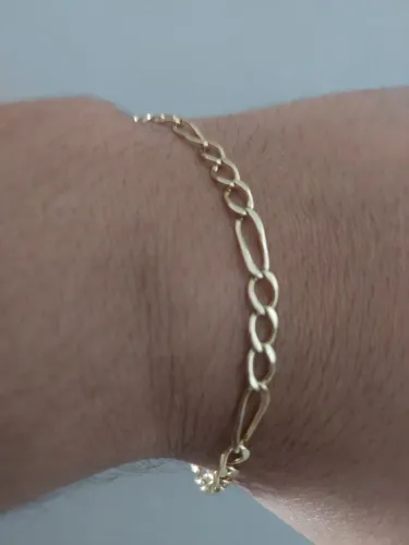Pulseira de ouro 18k masculina