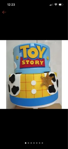 Bolo fake toy story