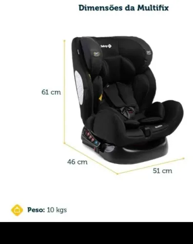 Safety 1st, Cadeirinha Multifix, 0 a 36k