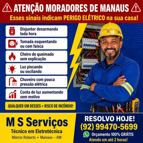 ELETRICISTA EM MANAUS 