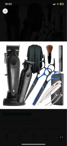 kit maquina kemei