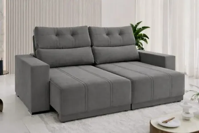 Sofá Retrátil Royal 2m - Entrega Rápida
