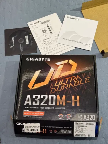 Placa mãe Gigabyte A320M-H AM4