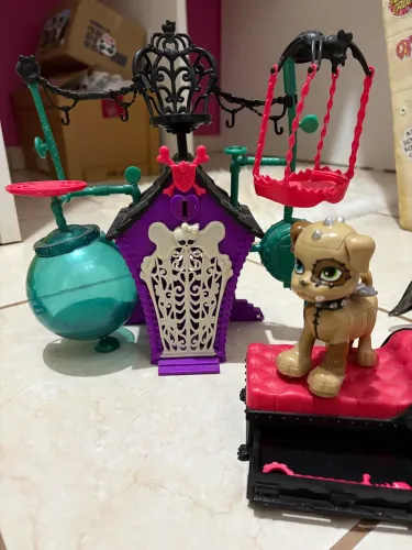 playset monster high e pet frankie