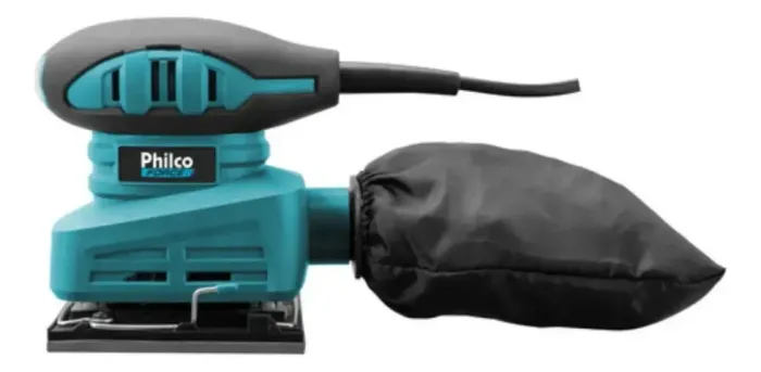 Lixadeira Orbital Philco Force PlO01 Azul 110v