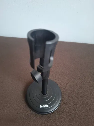 Pedestal / Suporte de Mesa para Microfone - Tomate