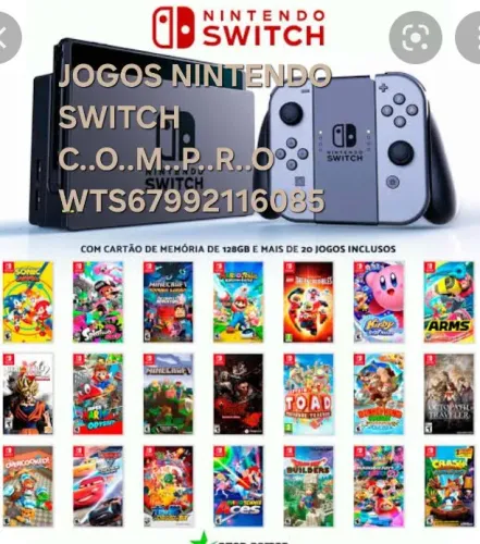Jogos originais Nintendo switch C....O....m....p....r...O.. vendo