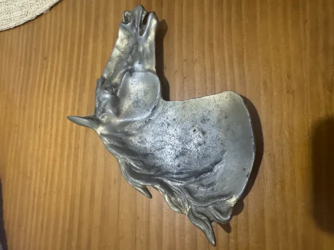 Cinzeiro de prata peça colecionador 