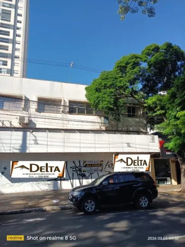 Edifício comercial para alugar com salão térreo, mezanino e apartamento, na zona 03,