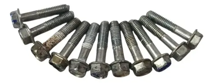 Kit Parafuso Sobre Cárter Hrv 1.8 Flex 2016 - 2020 Prateado