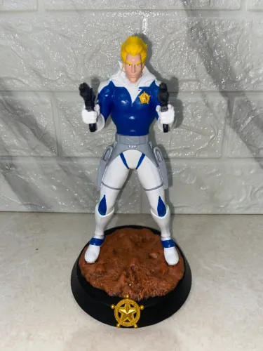 Shane Gooseman Galaxy Rangers Estátua impressão 3d 1/10