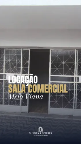 SALA COMERCIAL PARA LOCAÇÃO | MELO VIANA