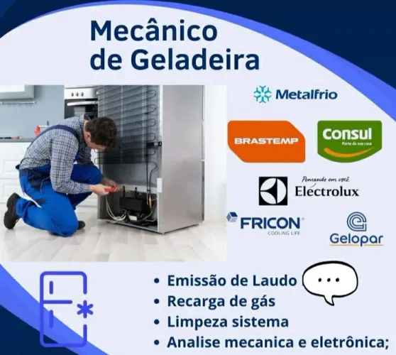 Refrigeração comercial e residencial 