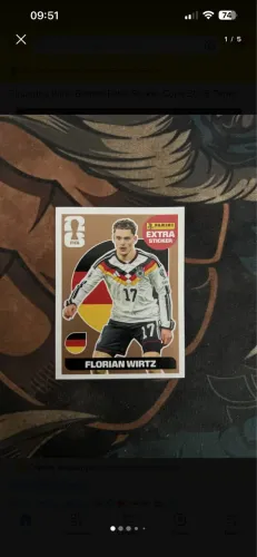 Figurinha Wirtz Bronze legend extra Sticker