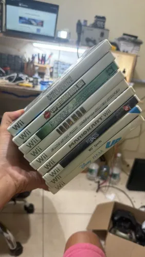 jogos físicos originais - Nintendo Wii