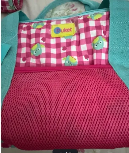 Puket Picnic Vintage de 2015 com bolsa térmica + toalha + garrafinha