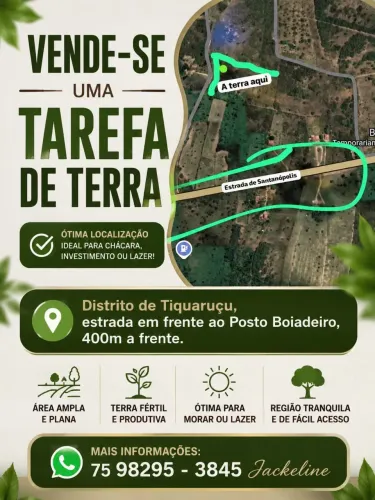 Vendo uma tarefa de terra
