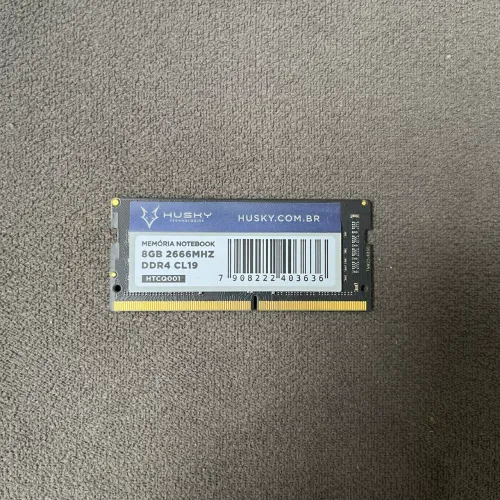 Memória RAM Notebook 8GB DDR4 2666MHz Husky CL19 (HTCQ001)