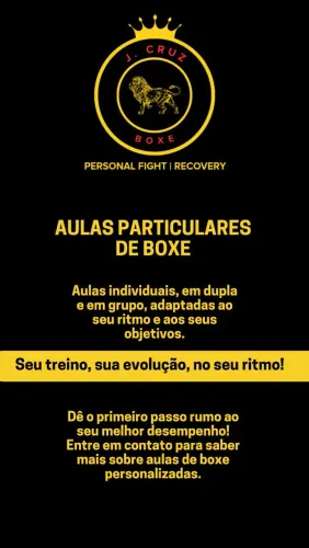 AULAS DE BOXE - Individual, em dupla e em grupo. Treine no seu ritmo, evolua no seu nível.