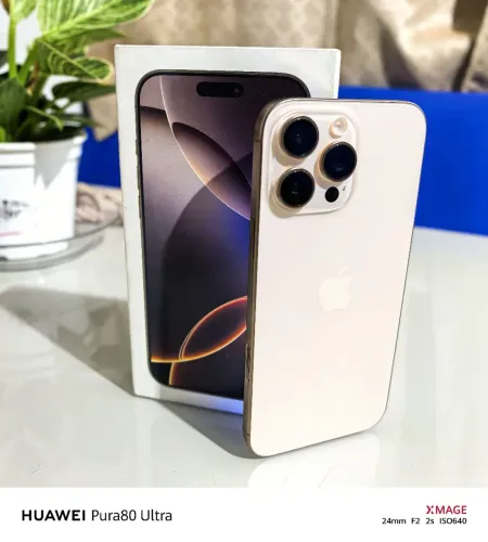 IPHONE 16 PRO MAX BATERIA 91%, TITANIUM COMPLETO,ACT CARTÃO E OLX PAY, CARTÃO 18X *