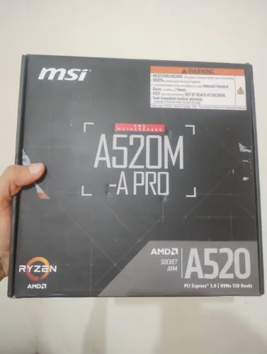 Placa mãe Msi A520M-A