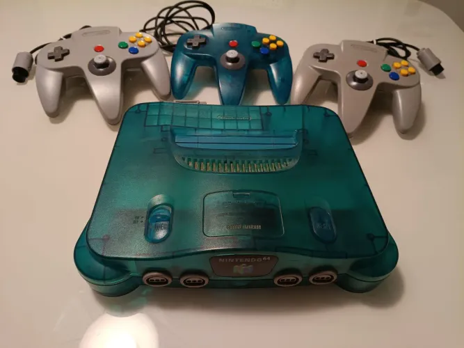 Nintendo 64 Tutti-frutti Verde - Raríssimo e Completo