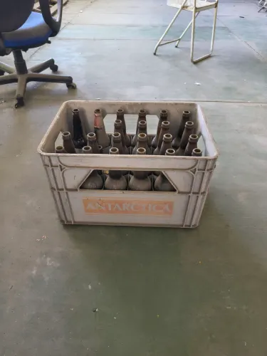 Caixa de garrafa 600ml com 22 garrafas
