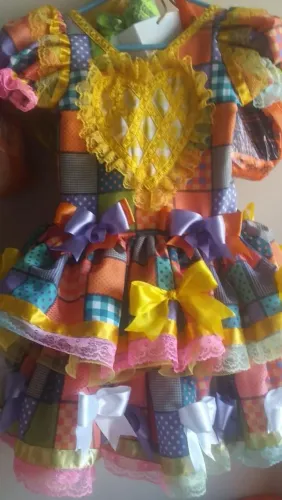 Roupa de quadrilha infantil 