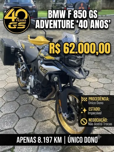 BMW 850 Adventure - Série Especial 40 anos