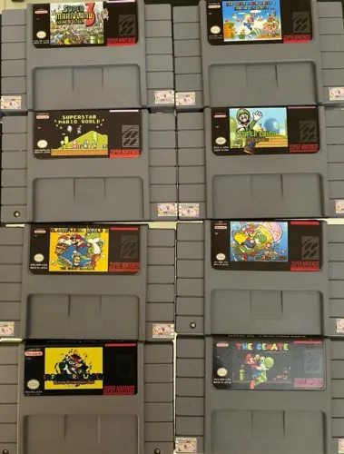 FITAS DE SUPER NINTENDO (HACKROM) MARIO