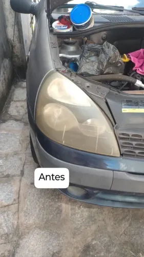 Revitalização de Farol Automotivo
