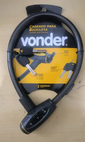 Cadeado Bicicleta Chave reforçado 2 unidades
