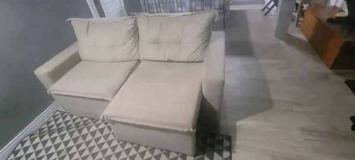 Sofá 2 lugares retrátil 