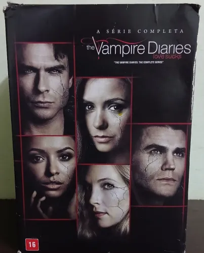 BOX COMPLETO 1°A 8°TEMPORADA THE VAMPIRE DIARIES