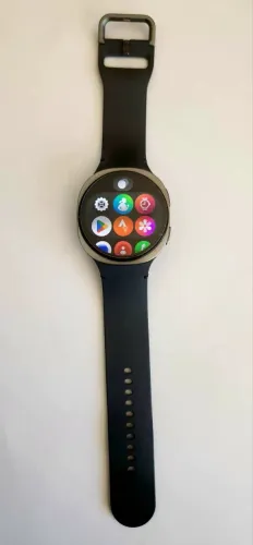 samsung watch 8 44mm perfeito com vários acessorios e garantia extendida