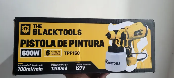 Pistola de pintura elétrica