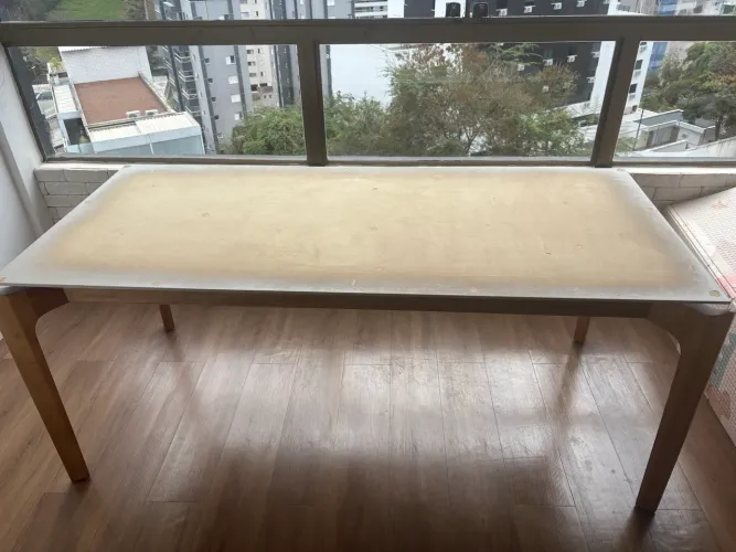 Base para mesa - Madeira maciça - alto padrão
