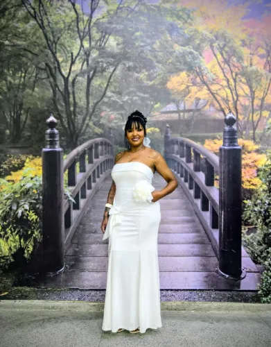 Vestido de civil e festa