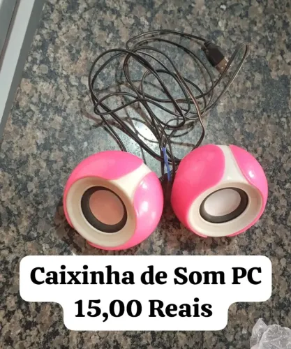 Caixinha de Som para Computador