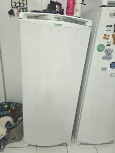 FREEZER VERTICAL CONSUL CVU26E 1 PORTA BRANCO 231 LITROS