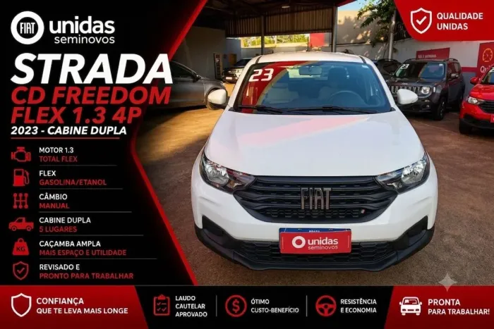 Fiat Strada Freedom 1.3 Flex 8V CD 2023