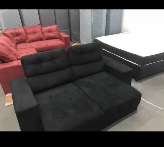 Sofa retratil reclinável 2mt novo de fábrica