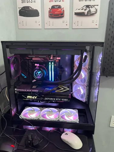 Computador i7 9800X3D 32gb ram RTX 5080 2tb SSD GABINETE NZXT